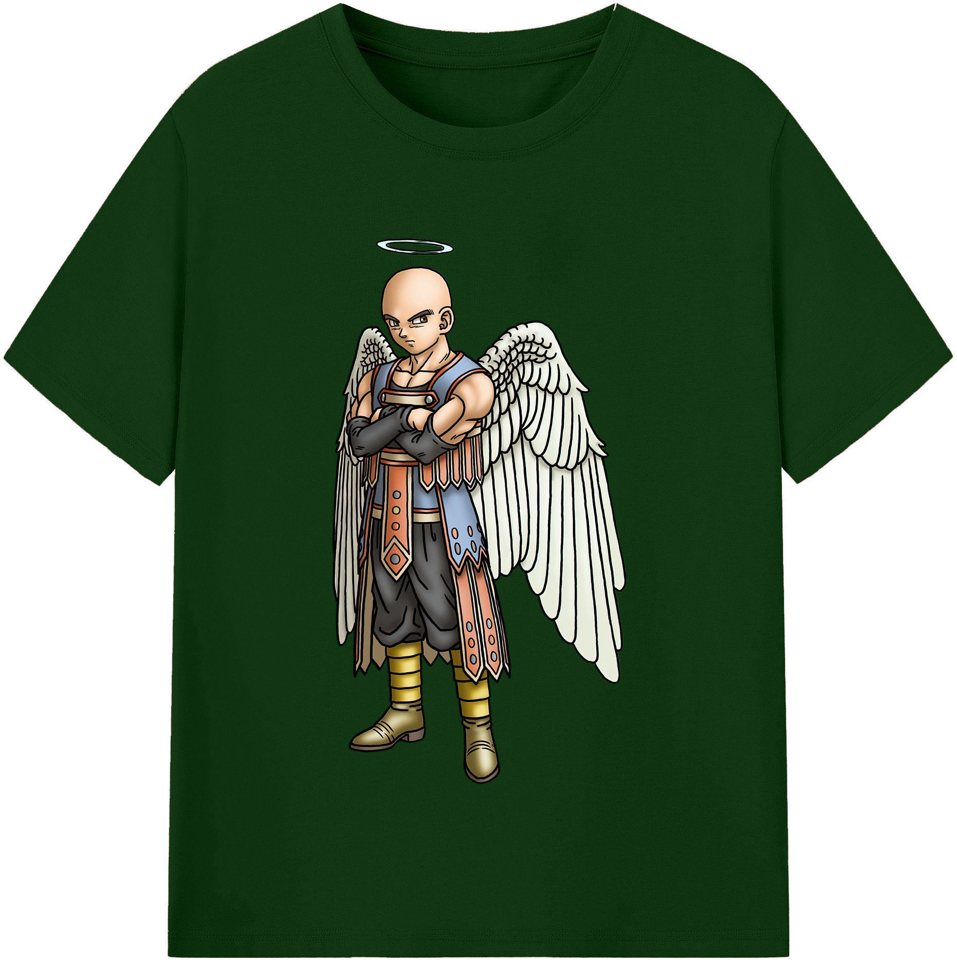 （画像用） ドラゴンクエスト Doragon Kuesuto Dragon Quest 綿100％半袖Tシャツ（フロントプリント）